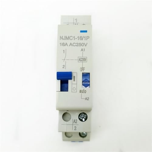 Relé de pulso NJMC1-16/1P para controlar la iluminación desde varios pulsadores 3
