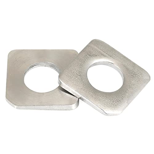 M8 M10 M12 M16 304 Stainless Steel Square Bevel Washers Square Inclined Gasket For Slot Section (Dimensions: M8(7Pcs)) #TOP5