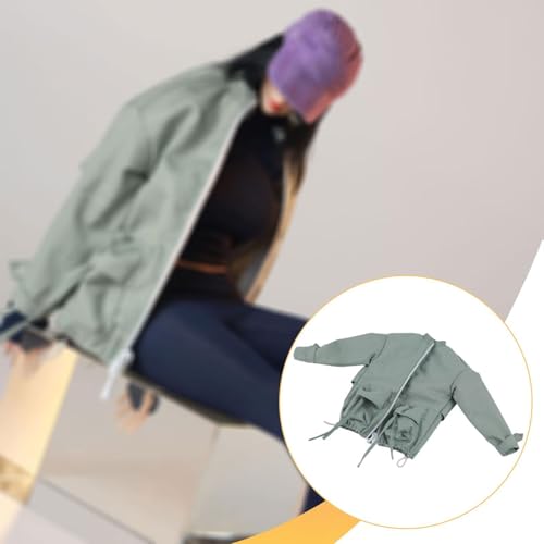 Déguisement miniature vert haut de gamme pour figurine articulée 1/6 - 4