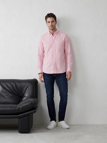 Image of WROGN Men's Slim Fit Jeans | Cotton Stretch | Solid | Casual Denim
