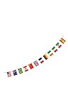 Beistle 57739 International Flag Pennant Banner, 12