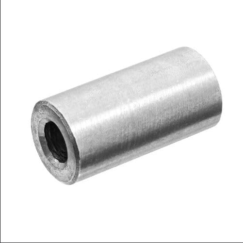 USA SEALING ZSPCR-313 Stainless Steel Unthreaded Round Spacers, 2" OD x 1" Long, for 1" Screw Size