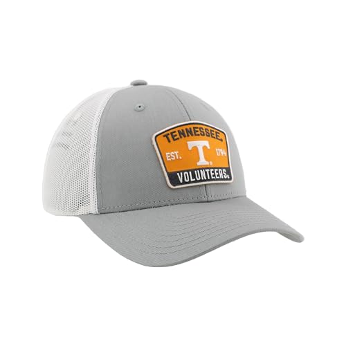 Casquette snapback NCAA grise et blanche ZHATS Big Rig patch - 5