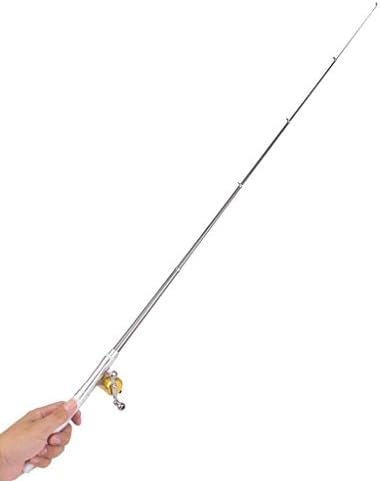 Xeminor Portable Pen Type Rod Mini Pocket Telescopic Fishing Rod with Reel Combos for Outdoor Suitable for Fishing (1Pcs)