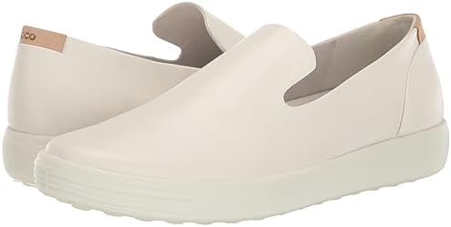ECCO Women's Soft 7 Slip ON Sneaker, White/Powder, 8-8.5 | Image 6
