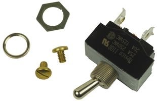 EATON 7576K2 Switch, Toggle, SPST, 30A, 250V: Electronic