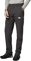 Helly Hansen Men's HH Quick Dry Cargo Pant, Ebony, US 30