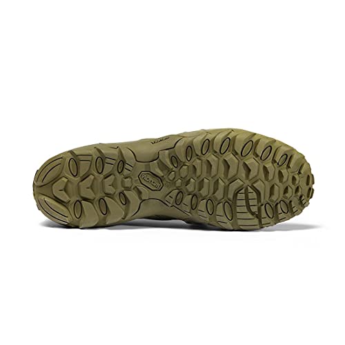 Image of Merrell Men's Chameleon 8 Stretch Tactical Work Shoes, Waterproof Nubuck & Mesh Upper Ultra-Lightweight Hiking Combat Boots