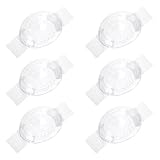 6PCS Eye Shield After Cataract Surgery, Self-Adhesive Clear Plastic Eye Patch with Ventilation Holes, Eye Care Supplies for Eye Post-Operative Recovery for Children & Adults(2.59×2 Inches)