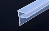 3m (120 Inch) Glass Shower Door Seal Strip Frameless Seal Shower Door Sealing Strips Silicone Rubber