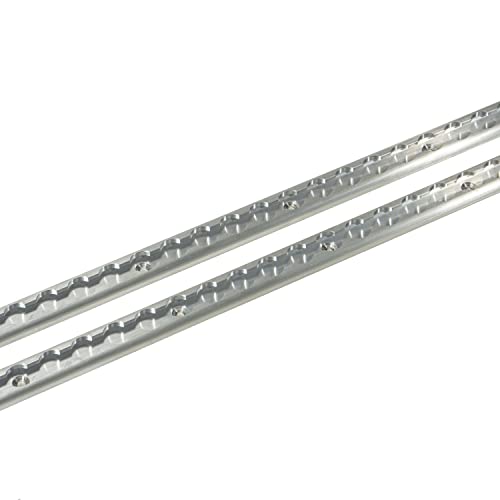 Us Cargo Control 6 Piece Aluminum L-Track Tie Down System, Includes L-Track Rails And Single Stud Fittings For Easy Installation, Versatile Trailer Tie Down System For Motorcycles, Atvs And More #TOP2