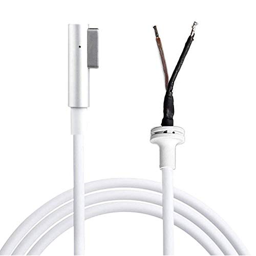 Image of DC Cable Cord (L Shape) Compatible for Mac-book Pro, Air, Retina Laptop Adapters Chargers 45w 60w 85w Unibody 13 inch 13.3 inch A1278