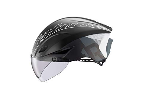 オージーケーカブト(OGK KABUTO) 自転車 ヘルメット AERO-R1 CVTR オーバーシェル トライアスロンモデル カラー:G-1マットブラック サイズ:XS/S (頭囲 54-55cm)