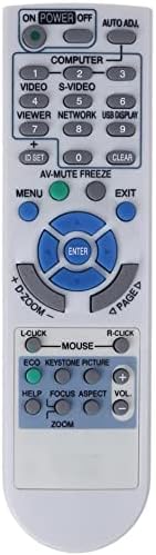 ESolidRD-450C/RD-448E/RD-443E Replacement Remote Control for NEC Projector LT150Z, LT170, LT180, LT180+, LT220, M230X, M230X+, M230XG, M260W, M260W+, NP100, NP110, NP110+, NP115, NP115+ and More
