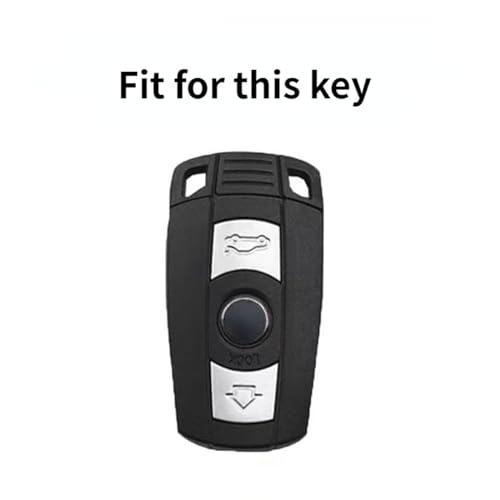 Funda de llave TPU para BMW E60 E90 X5 con protector llavero premium 3