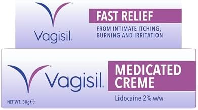 Vagisil Medicated Creme, Intimate Cream with Lidocaine Anaestheti...
