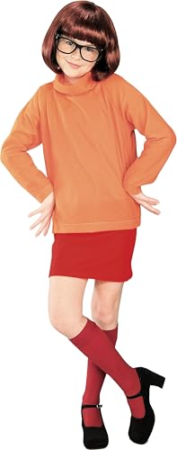 Disfraz infantil de Velma Scooby Doo talla M