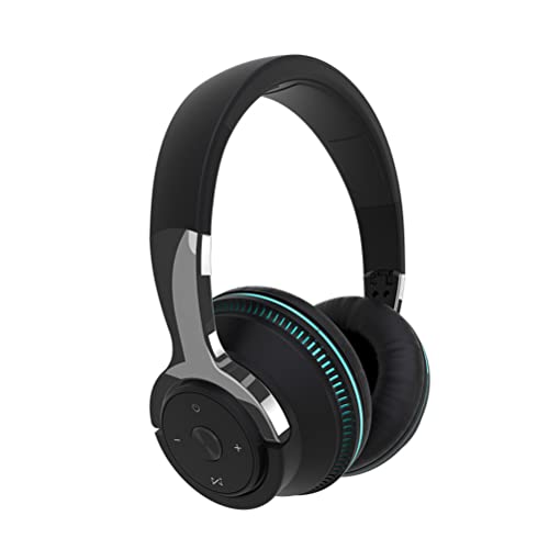Casque sur-oreille sans fil 5.0 fonction pliable pour divertissement
