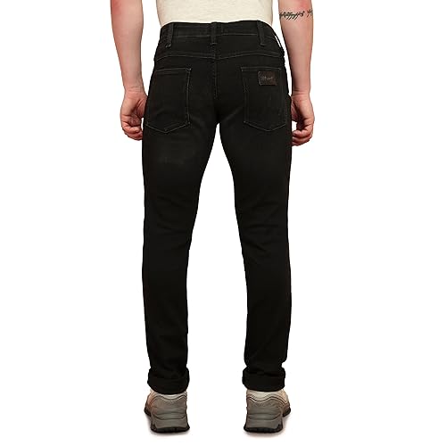 Image of Wrangler Men's Skanders Slim Fit Low-Rise Jeans