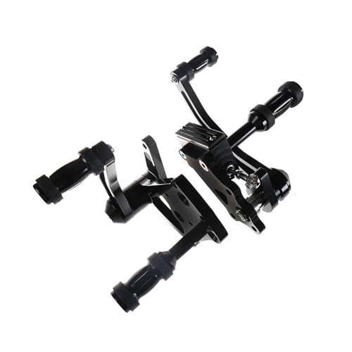 Kits repose-pieds avancés aluminium poli moto custom Harley Softail Fatboy 2000-2017