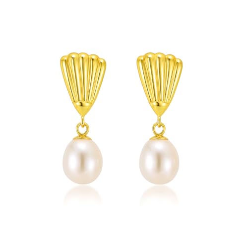 Boucles d'oreilles or jaune 9ct Carissima anti irritation puces