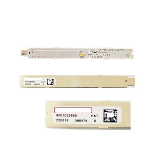 1Pcs Compatible for BSH 9001030205 DC3V DC6V Compatible for Siemens Compatible for Bosch Refrigerator LED LAMP Light Strip Display Light Parts (Color : 6V)