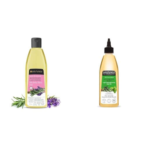 Soulflower Rosemary Lavender Hair Oil for Healthy Hair Rosemary Mint Hair Oil Soulflower Rosemary Lavender Hair Oil for Healthy Hair Rosemary Mint Hair Oil