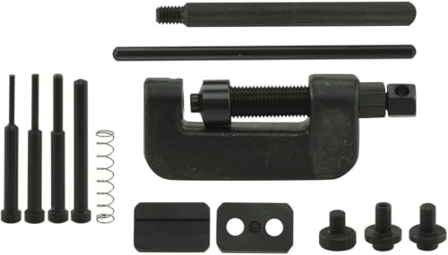 Image of AASONS Chain Breaker Rivet Separator Cutter Motorcycle /Cam Drive Timing Riveter Tool Kit For Breaking & Joining Most Drive Sprocket Chain Splitter From 35-630