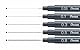 Pentel Pointliner S20P-1A, Fineliner, schwarz, wasserfest und lichtecht, 0,1 mm