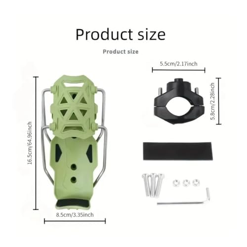 Porte-bouteille réglable moto pour éviter les chutes
