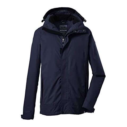 killtec Xenios Functional Zip-off Jacket - Dark Navy, Large Cover