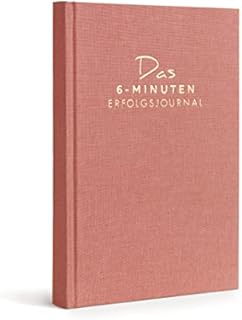 The 6-Minute Success Journal | Daily Planner for more Focus | A5 Organiser to Achieve your Goals with more Motivation and Mindfulness | Undated Business Planner