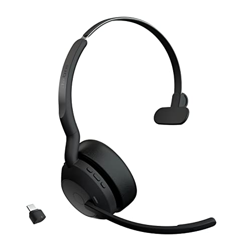 Jabra Evolve2 55 Link380c UC Mono - Auriculares Mono inalámbricos con USB-C