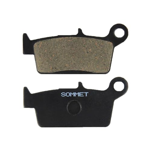 SOMMET 1 Par Pastillas de Freno Traseras para Honda XR 400 R 1996-2005/XR 400 M Supermotard 2006-2008