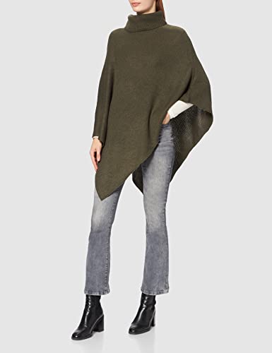 ONLY-Damen-Onlnicoya-LS-Poncho-Cs-KNT-Pullover