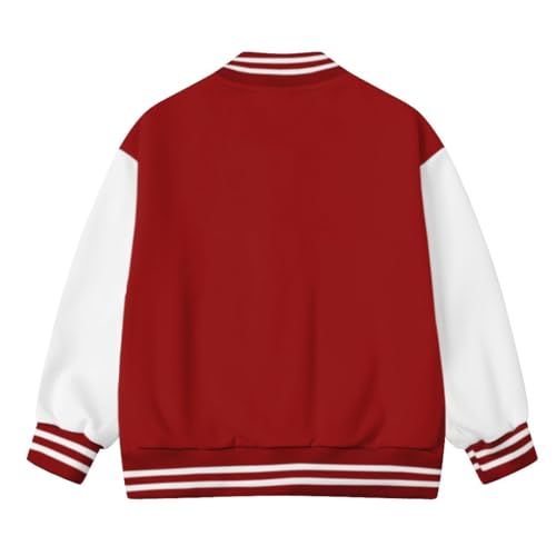 Image of ARTMINE Kids Baseball Jackets Casual Varsity Jacket School Bomber Jackets