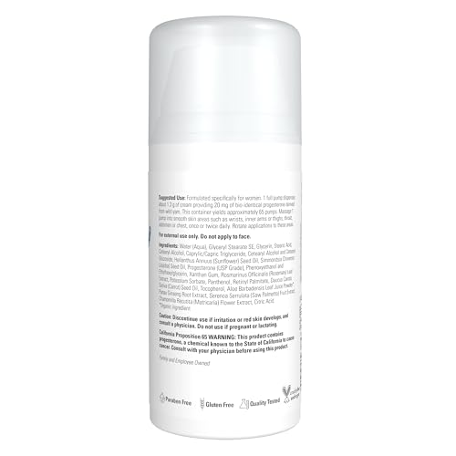 NOW Foods Natural Progesterone Cream