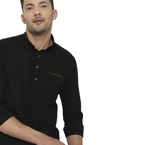 Image of Spykar Men's Regular Fit N /A Full Sleeve Solid Casual Shirts