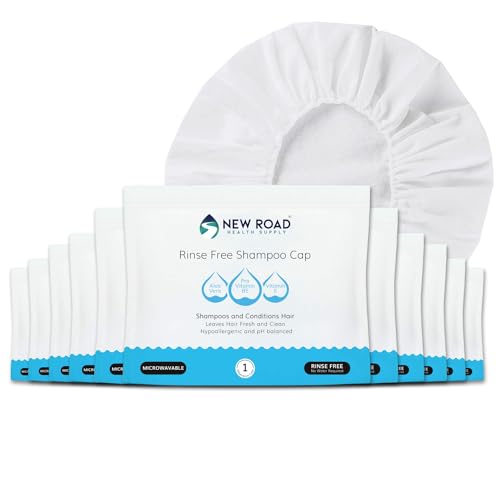 New Road Health Supply - Rinse Free Shampoo Cap, Cleans