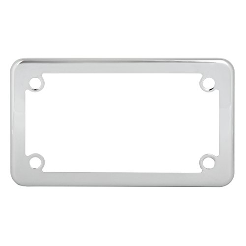 Grand General 60391 Chrome Plain Motorcycle License Plate Frame