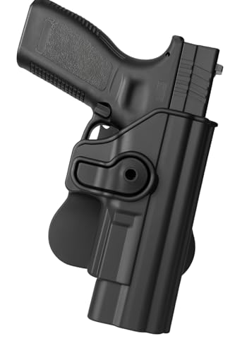 IMI Defense Polymer Retention Holster Level 2 for Springfield XD/XDM 9mm .40 .45 | Paddle Mount | Right-Hand | Adjustable Cant