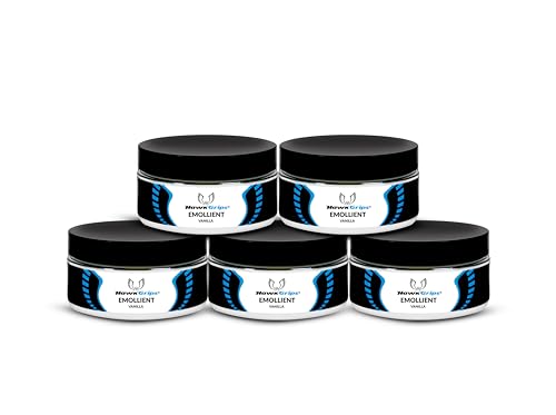 8oz Massage Emollient Cream (Vanilla) – Shea Butter, Oil Based, Vegan