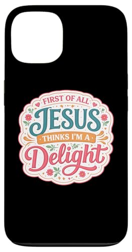 First of All Jesus Thinks I'm A Delight �N���X�`���� ���� ���̎q �X�}�z�P�[�X iPhone 13 �p