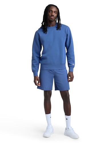 Image of Champion Men's Lounge Shorts, Standard Fit, 9 Inch Inseam, Lightweight 100% Cotton, Available in Regular and Big & Tall