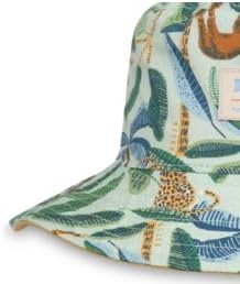 DOZER Baby Boys Multicolored Reversible Bucket HAT KAMAY Size 12-24 Months 18 INCHES