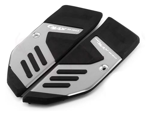 Repose-pieds TMAX 530 560 en aluminium CNC titane avec finition haut de gamme anodisée