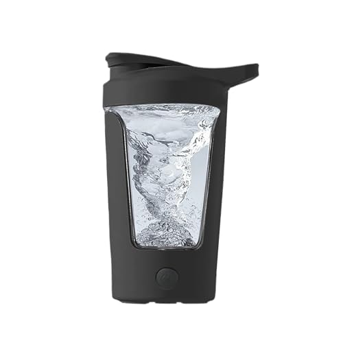 Botella Coctelera Eléctrica, Coctelera Láctea Recargable con Mezclador Automático | Taza Mezcladora Automática 450ml para Viaje Camping - Para Viaje Picnic Camping Gimnasio Transporte