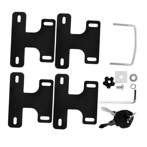 Mobestech Innovative Roof Rack Fixing Clips 4 Pack for Suvs Clamps for Car Roof Bars