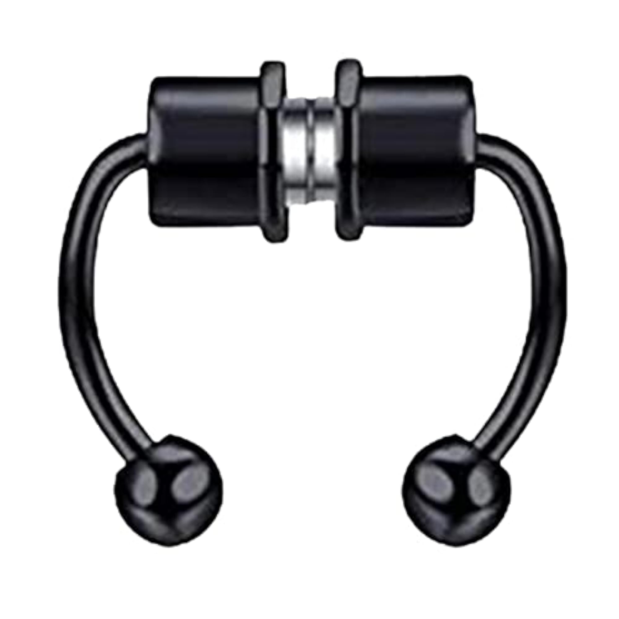 Stainless Magnetic FALSE Nose Ring Horseshoes Non Piercing Jewelry
