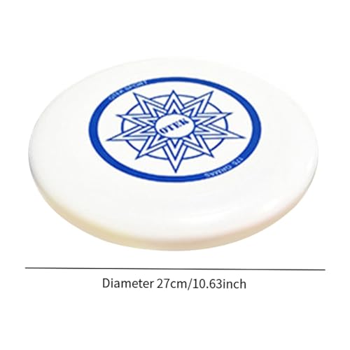 Lljsszr Disco Voador Ao Ar Livre para Diversão E Jogos em Grupo, Branco